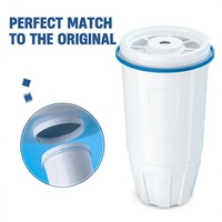 Filtre à eau amélioré à résine échangeuse d'ions pour distributeur Zero Pitcher ZR-001/ZR-004/ZP-006/ZR-017 – Filtre multi-étapes