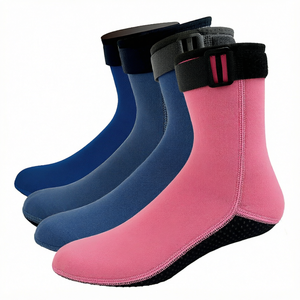 Botines de Neopreno para Agua, Calcetines de Playa Antideslizantes, Protectores de Pies para Buceo, Snorkel, Natación y Surf - Product Image 1