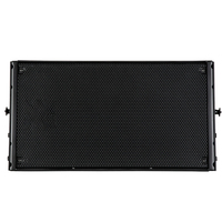 Enceinte Line Array active bidirectionnelle PA, double 8 pouces, équipement sonore de scène DJ, 1400W, boîtier en plastique