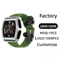 Reloj Inteligente 2 en 1 con Auriculares Personalizados OEM ODM, Logotipo Personalizado, Caja de Aleación, Pantalla IPS, Resistente al Agua IP65, Pedido al por Mayor, Promocional