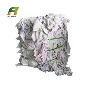 เสิ่นเจิ้นผ้าคอตตอนผ้าขี้ริ้วสำหรับทำความสะอาดอุตสาหกรรมเศษสิ่งทอสีขาว - Product Image 4