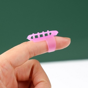 Herramienta <span class=keywords><strong>de</strong></span> Hilado <span class=keywords><strong>de</strong></span> Plástico al por Mayor, Guía <span class=keywords><strong>de</strong></span> Hilos para Tejer y Crochet, <span class=keywords><strong>Dedal</strong></span> para Crochet - Product Image 2