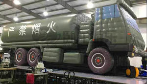 كبير قابل للنفخ الكرتون PVC سيارة قابلة للنفخ لون مخصص شاحنة نموذج سيارة قابلة للنفخ للبيع - Product Image 3