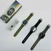 Reloj Inteligente H11 IP67 para Exteriores, Unisex, Pantalla Grande HD de 2.01 Pulgadas, Llamadas Bluetooth, Música, SOS, Asistente de Voz, Rastreador de Actividad Física y Deportiva, GPS