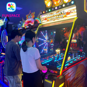Funspace Vente en gros Salle de jeux intérieure Arcade d'amusement Équipement à pièces <span class=keywords><strong>2</strong></span> joueurs Push Bead Tickter Redemption Machine de jeu - Product Image 2