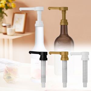 Pompe distributrice de sirop pour boissons commerciales SY, tête de pompe en plastique pour sauce, pour bouteille de café ou conteneur - Product Image 1