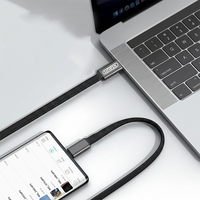 Câble de données USB C vers USB Type C XTAURI 60W 5A, charge rapide 5V pour téléphones mobiles, ordinateurs, compatible avec les appareils mobiles