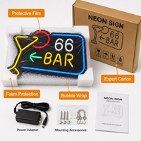 Enseigne néon personnalisée avec design gratuit pour vitrine de magasin, logo publicitaire, affichage LED lumineux