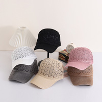 Nuevas Gorras de Béisbol Casuales de Verano, Estilo Vintage Deportivo, de 6 Paneles, en Popelina, Oxford, Jersey, Poliéster, Malla Transpirable, Deportivas