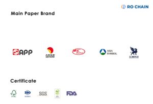 Feuilles de <span class=keywords><strong>papier</strong></span> pré-découpées pour la flexographie, matière première pour les machines automatiques de fabrication de gobelets, vente directe d'usine - Product Image 2