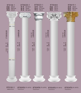 BT-8019 Guanyu Bán Buôn La Mã Nhà Máy Đứng Hy Lạp Cột Bức Tượng La Mã Trụ Cột Đám Cưới Cột Hoa Dễ Dàng Cài Đặt Pu La Mã Cột - Product Image 3