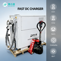 Nouvelle station de recharge mobile pour stockage d'énergie, capacité de 106 kWh, chariot élévateur électrique KUNXIAORUN KX5611, indice de protection IP67, puissance de sortie de 60 à 120 kW