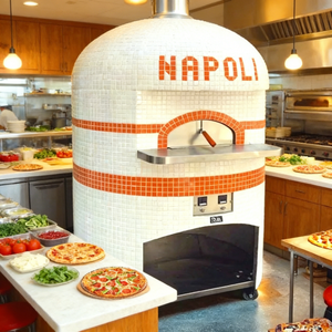 <span class=keywords><strong>Four</strong></span> à pizza électrique avec plateau en pierre, qualité professionnelle, pour pizzeria et restauration rapide - Product Image 5