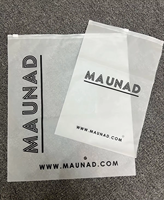 Nouvel Arrivage Unione – Sacs en Plastique Givrés CPE Écologiques et Souples pour Chaussettes, Vêtements, T-shirts et Sous-vêtements avec Fermeture Éclair