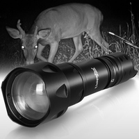 UniqueFire – lampe de poche infrarouge UF-2002D nm, variateur, vision nocturne, longue distance, illuminateur ir zoomable, torche pour la chasse