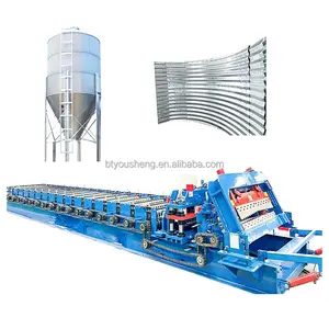 New Arrival Grain Storage Silo Wall Machine Steel Silo Corrugated Sheet Machine