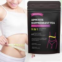 Thé naturel à base de plantes pour supprimer l'appétit, thé en sachet pour perdre du poids, pour réduire la consommation de trop de nourriture et de calories