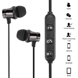 Écouteurs Magnétiques <span class=keywords><strong>Sans</strong></span> <span class=keywords><strong>Fil</strong></span> XT11 Casque Audio Tour de Cou Sportif avec <span class=keywords><strong>Micro</strong></span> pour iPhone et <span class=keywords><strong>Samsung</strong></span> - Product Image 4