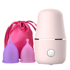 Stérilisateur à vapeur pour coupe menstruelle 110V/220V, <span class=keywords><strong>cycle</strong></span> de 8 à 10 minutes pour une utilisation propre et sûre - Product Image 2