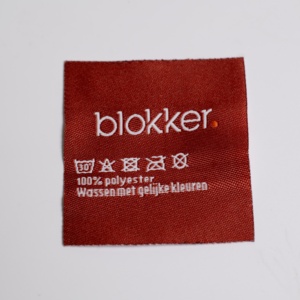 Étiquettes de vêtement tissées avec logo de marque pour chemises, pantalons, vestes et vêtements de travail - Product Image 3