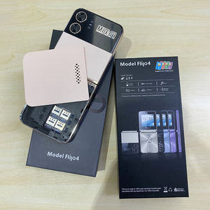 Nuevo Producto 2024, Teléfono Plegable 4SIM, GSM, Pantalla a Color de 2.55 Pulgadas, Teléfono con Teclado, Radio FM - Product Image 1