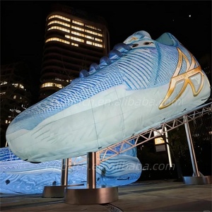 Chaussure de sport gonflable géante, chaussure de course gonflable, chaussure athlétique éclairée par LED, accessoire pour l'activation de marque sportive/les magasins éphémères/les présentoirs de centre commercial - Product Image 4