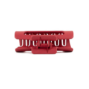 YIYI Creative 10,8 cm <span class=keywords><strong>Clip</strong></span> de pelo de silicona hueco rojo fuerte y resistente silicona memoria rebote mujeres acogedor <span class=keywords><strong>Clip</strong></span> Flexible garra <span class=keywords><strong>Clip</strong></span> - Product Image 5
