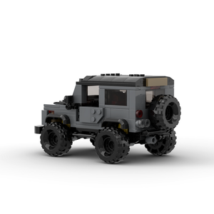 MOC M03207 SUV City Car Racer Classic off-road Building <b>Blocks</b> Brick Racing Super Technique Creative Garage DIY Set - Product Image 3