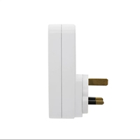 İngiltere Çift Kontrollü USB Zamanlayıcılı Priz, Akıllı Zaman Kontrol Prizi, Mutfak İçin Çok Fonksiyonlu Güvenlik Prizi. Priz ve Soket.