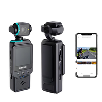 Caméra sportive portable 1080P WIFI, objectif rotatif, vision nocturne, filtres beauté, capteur CMOS, MicroSD, grand angle 120°, flash, 1,6 pouces