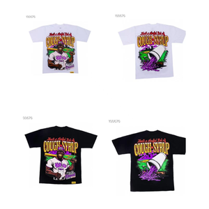 That's A Awful Lot Of Cough Syrup T-<b>Shirt</b> Men's Streetwear 100% Cotton <b>Y2K</b> Fashion Top Quality Tees - Product Image 3