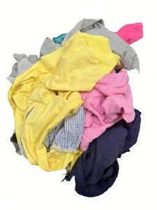 Forniture <span class=keywords><strong>per</strong></span> Officina: Scarti Tessili, Rottami di Stoffa Usata 35-55 cm, Balle da 10 KG, Colori Misti, Stracci 100% Cotone, Assorbenti <span class=keywords><strong>per</strong></span> Acqua e Olio - Product Image 3