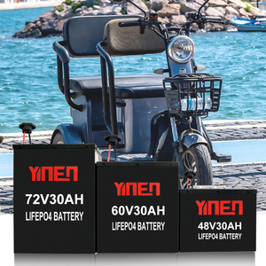 UN38.3 msds แบตเตอรี่รถสามล้อ30AH 60V YN-LP48-30แบตเตอรี่ลิเธียมไอออน60V - Product Image 3