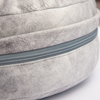 Coussin de méditation rond de 13 cm de haut, lavable en machine, avec housse, coussin de yoga avec bolster, écologique, logo personnalisé