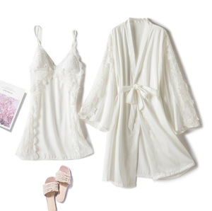 Nuovo Stile Camicia Da Notte <span class=keywords><strong>Pigiami</strong></span> Imposta Caldo Coppia Donne Degli Indumenti Da Notte Homewear - Product Image 4