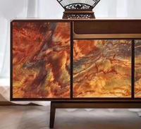 Brésil Jacaranda Phoenix Dalle de Quartzite Rouge exotique granit dalles de marbre carreaux de mur