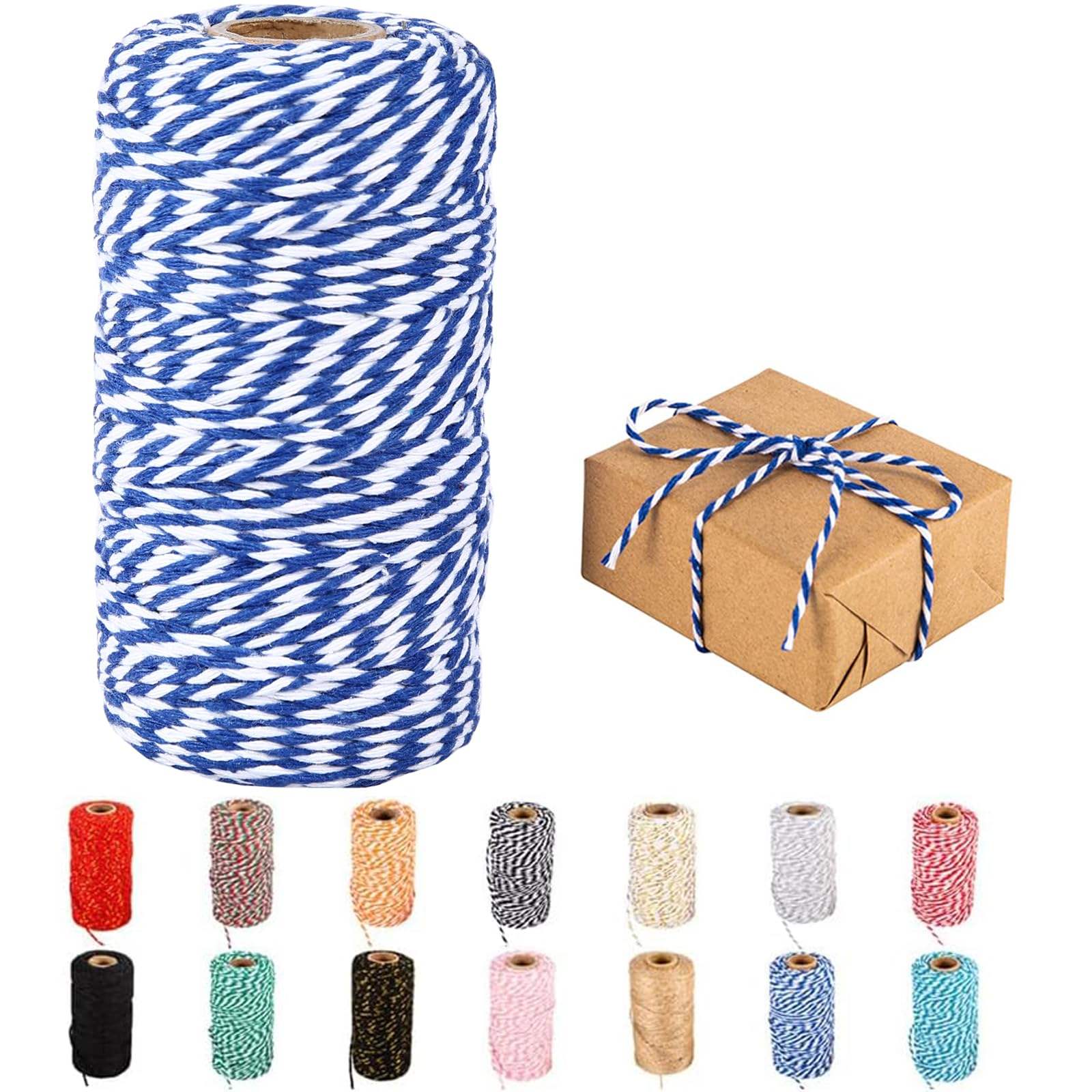 Bleu foncé avec blanc