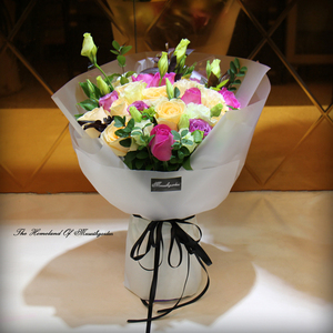 Kertas Pembungkus Bunga Transparan Matte Korea SINOWRAP untuk Grosir Produk Florist - Product Image 3