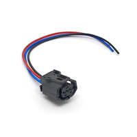 Konektor Sensor Posisi Crankshaft CKP 3 Pin dengan Kabel Pigtail PVC 12V IP67 untuk Highlander DJR7035Y-0.6-21