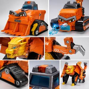 Juguete 2 en 1 Transformable, Robot León Fusionado, Vehículo de Construcción, Figura de Acción para Niños, Regalo para Niños - Product Image 3
