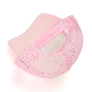 Nueva llegada gorra de béisbol de malla de algodón rosa para niñas 5 paneles deportes de verano sol playa rendimiento gorra de viaje pesca gratis Casual - Product Image 5