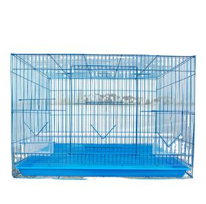 Sıcak satış modeli ile basit tasarım mavi kafes ucuz özel papağan küçük tel örgü kuş kafesleri kuşlar - Product Image 1