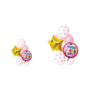Set di 8 Palloncini in Foil 'Buon Compleanno' per Celebrazioni e Feste Marca Peiyong Modello 50201 - Product Image 1