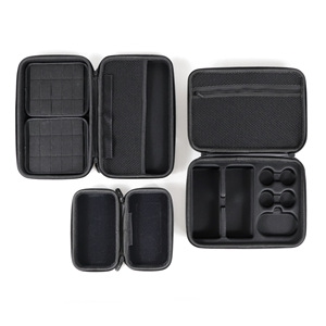 Custom <b>Waterproof</b> EVA Molded Carrying Storage Hard Shell Small Travel EVA Carbon Fiber Case With <b>Foam</b> - Product Image 3