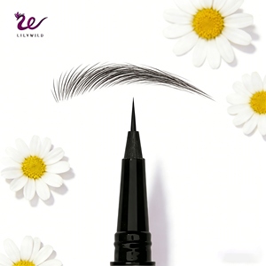 Stylo à <span class=keywords><strong>sourcils</strong></span> liquide longue tenue imperméable Lilywild OEM, ultra fin, service de correspondance de couleur personnalisé, Pantone No. Couleur exclusive de la marque - Product Image 6