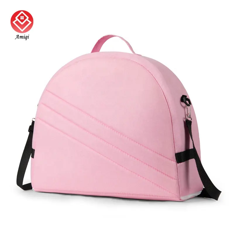 Amiqi, fábrica de pañales, bolso multifuncional de viaje para madre, rosa, bebé, amor, mamá