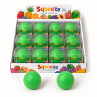 Lot de 12 pièces de jouets anti-stress TPR à montée lente, au son ASMR étrangement apaisant, en forme de citron croustillant et amusant, vente en gros
