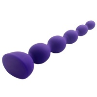 Perles anales rechargeables par USB Sex Toy avec 3 moteurs Rumble 10 fonctions Vibrant Butt Plug Télécommande Emballage d'origine