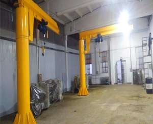 Grúas Giratorias de Pared Eficientes para Uso Industrial, Diseño de Columna que Ahorra Espacio con Componentes Centrales: Motor, Engranaje y Rodamientos - Product Image 4