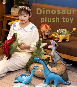 Juguete de Peluche de Dinosaurio Grande y Creativo para Halloween, Simulación Realista de Dinosaurio que Camina, Juguete para Dormir - Product Image 4